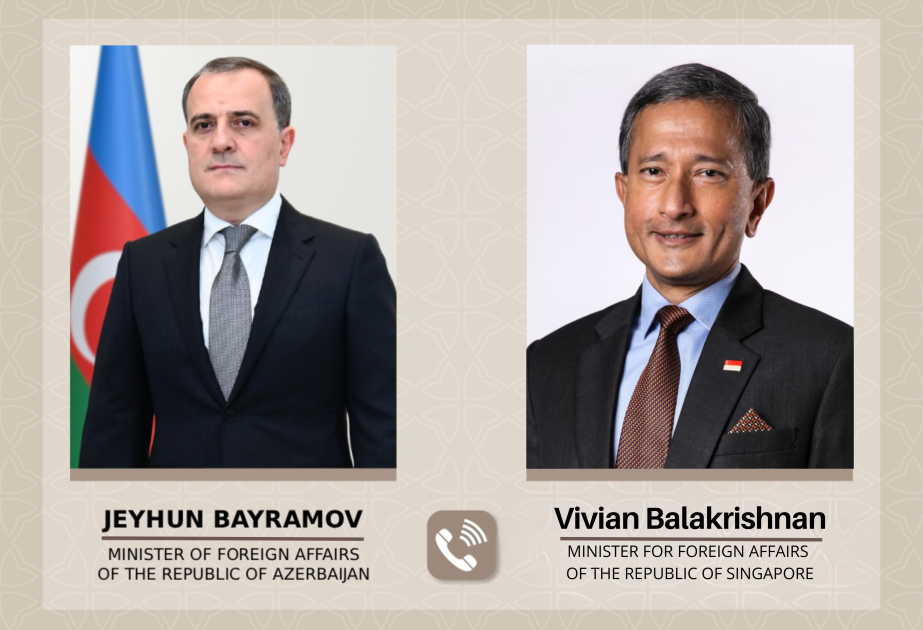 Sinqapurun xarici işlər naziri Azərbaycanın azad edilmiş ərazilərindəki bərpa işləri barədə məlumatlandırılıb
