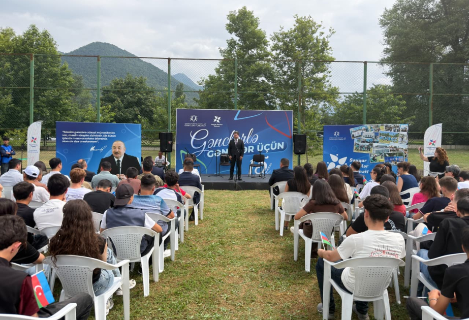 Qəbələdə “Səyyar Gənclər Xidməti” layihəsinin açılışı olub