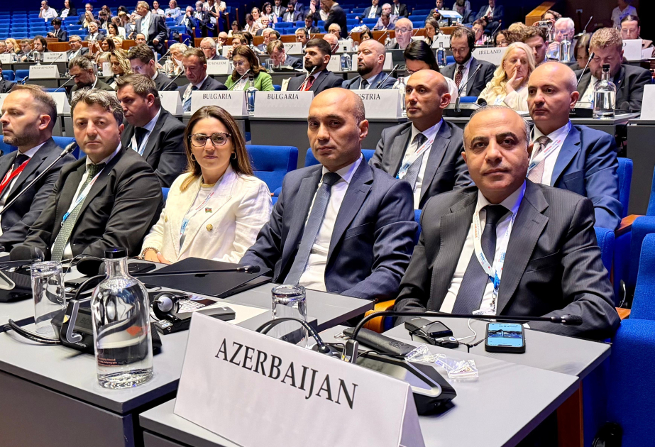 الوفد البرلماني الأذربيجاني يشارك في الدورة السنوية الـ33 للجمعية البرلمانية لمنظمة الأمن والتعاون في أوروبا بلاهاي
