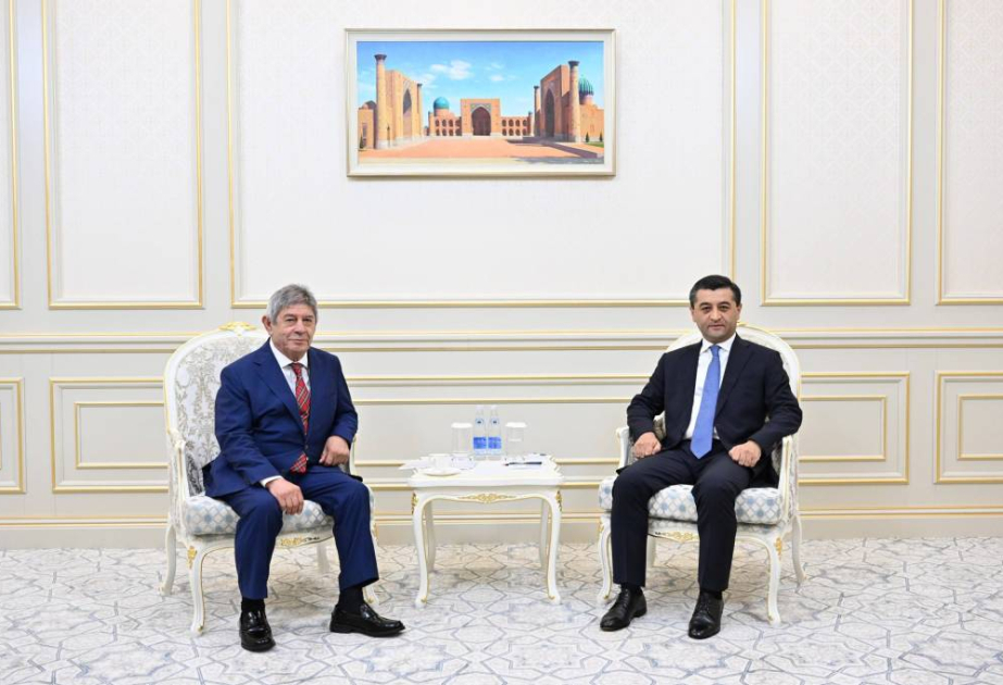 وزير خارجية أوزبكستان يلتقي السفير الأذربيجاني بمناسبة انتهاء مهامه الدبلوماسية