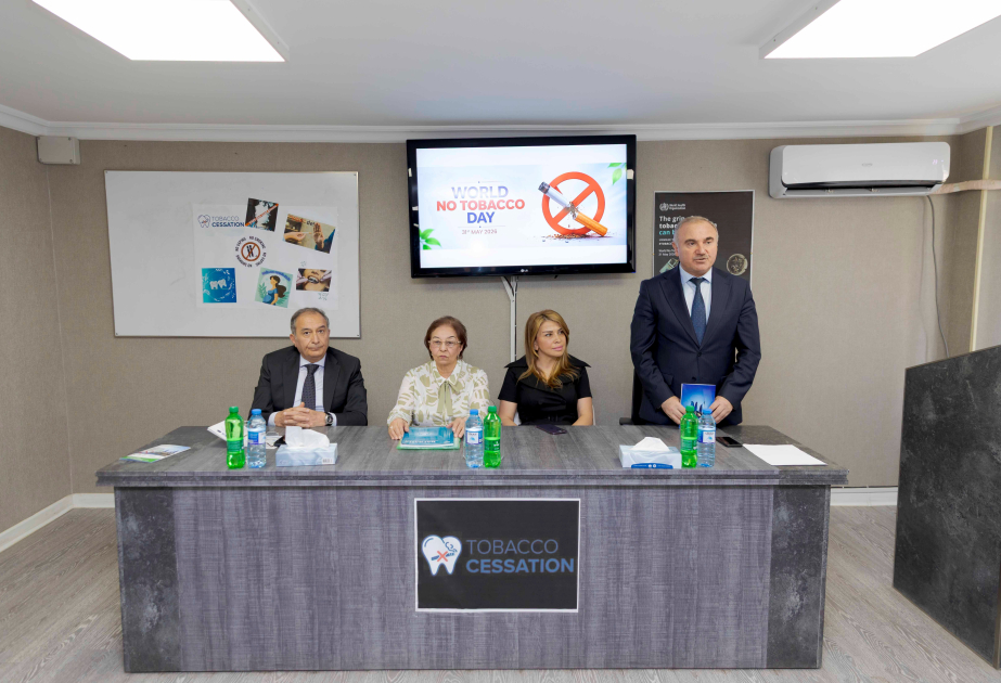 Ümumdünya Tütünsüz Günü münasibətilə stomatoloqların elmi-praktik konfransı təşkil olunub
