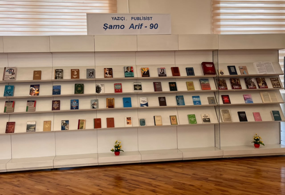Milli Kitabxanada “Yazıçı, publisist Şamo Arif - 90” adlı sərgi açılıb