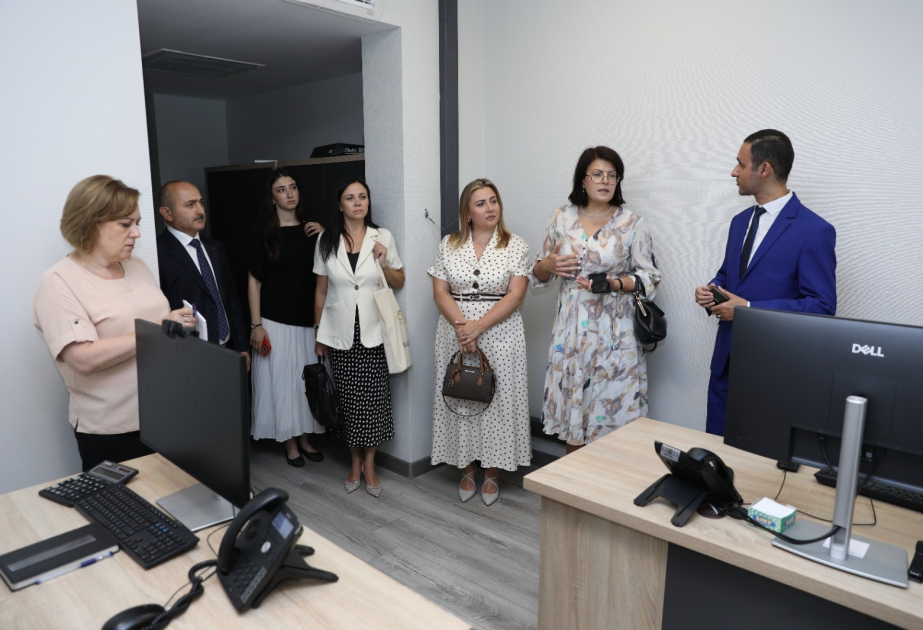 Moldovan delegation visits DOST Call Center 142 LLC in Baku