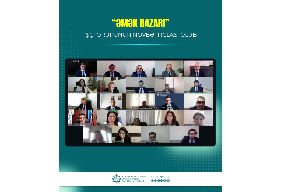“Əmək bazarı” İşçi qrupunun növbəti iclası olub