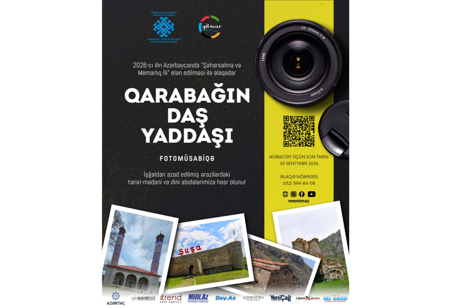“Qarabağın daş yaddaşı” fotomüsabiqəsi elan olunub