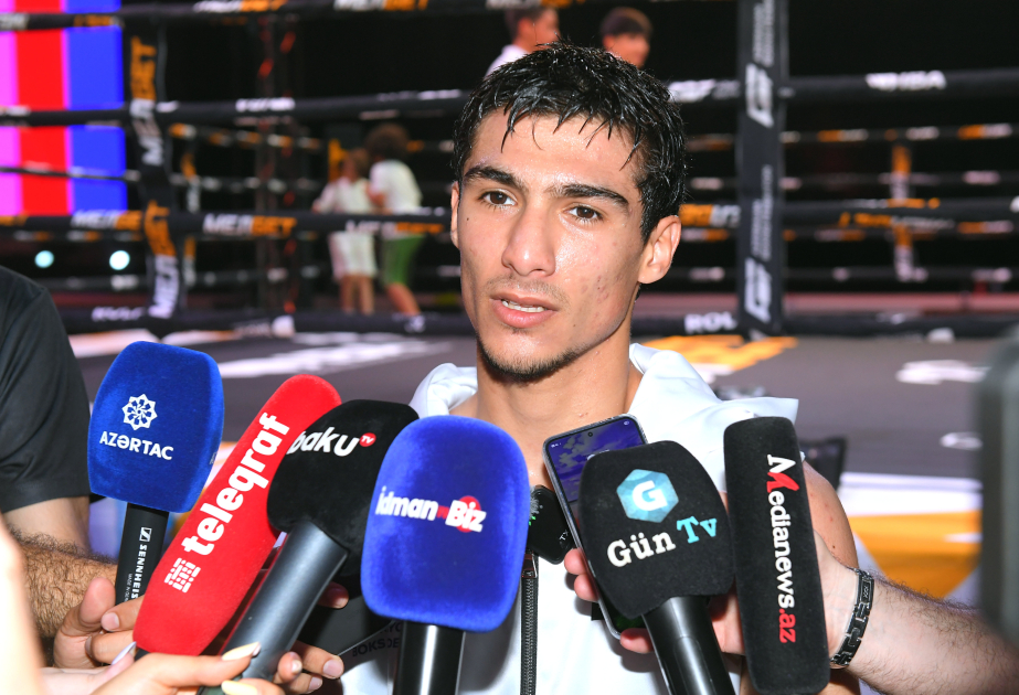 Azərbaycan boksçusu: Əsas hədəfim Olimpiya Oyunlarının qızıl medalını qazanmaqdır