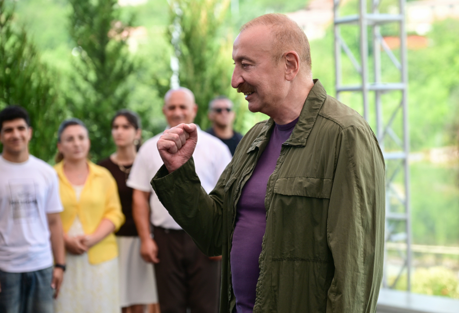 Azərbaycan Prezidenti: Dövlətimiz güclüdür, Ordumuz güclüdür, iradəmiz yerindədir