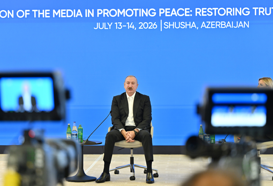 Prezident İlham Əliyev: Tramp sülhsevər və sülhü gətirə biləcək insandır VİDEO
