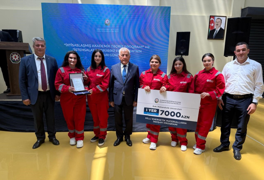Baku Engineering University takes first place in Ministry of Defense Industry Program