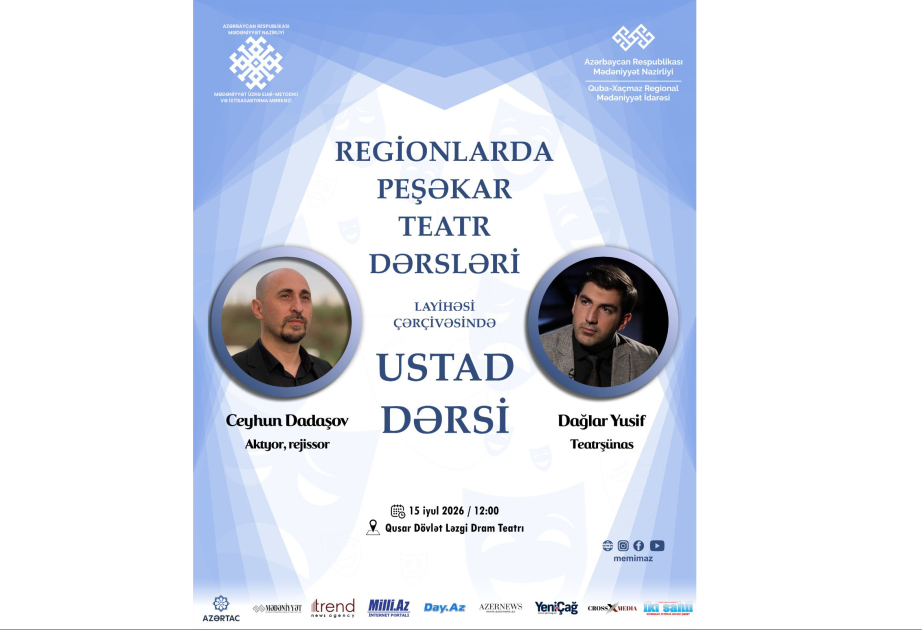 “Regionlarda peşəkar teatr dərsləri” layihəsi davam edir