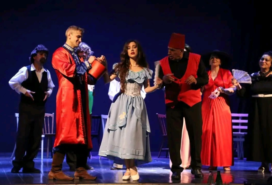 Şuşa Teatrında "Ağıldan kəm Jurden" tamaşasına daxili baxış keçirilib