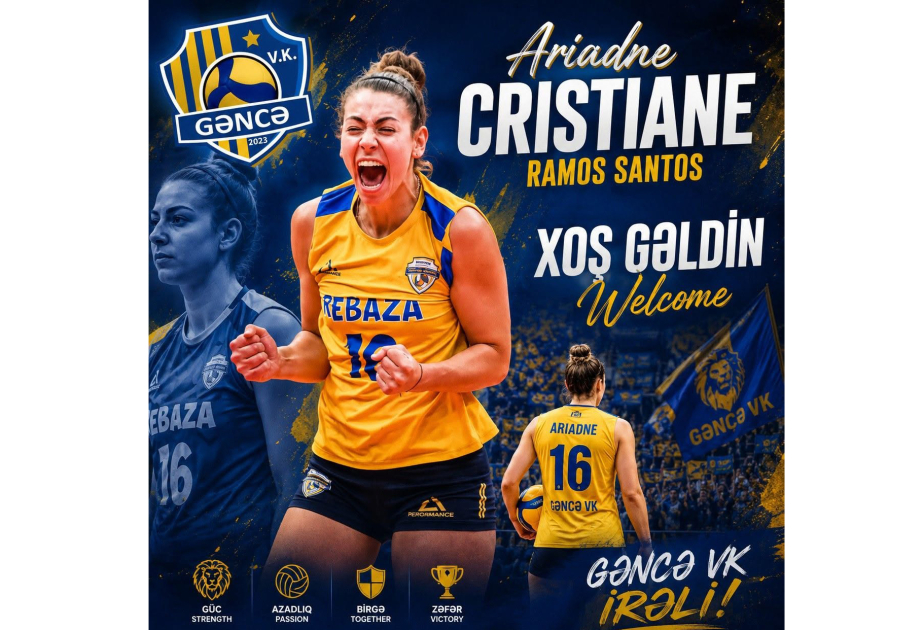 “Gəncə” klubu braziliyalı voleybolçunu transfer edib