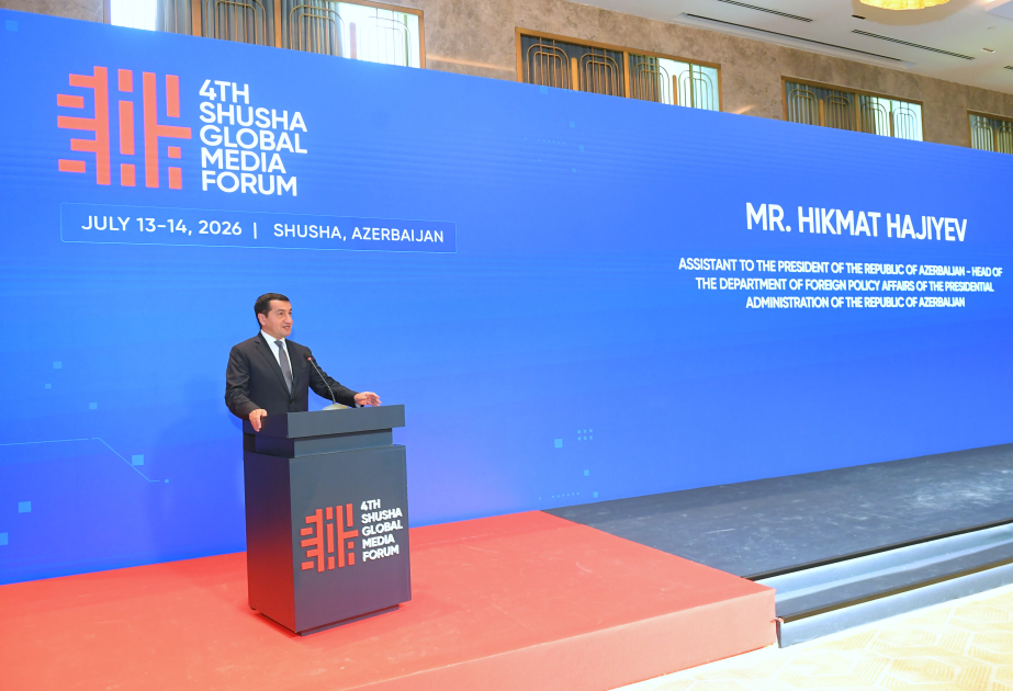 Asistente del Presidente: "Es difícil encontrar un lugar más apropiado que el Foro Global de Medios de Comunicación de Shusha para debatir el futuro de los medios de comunicación mundiales"