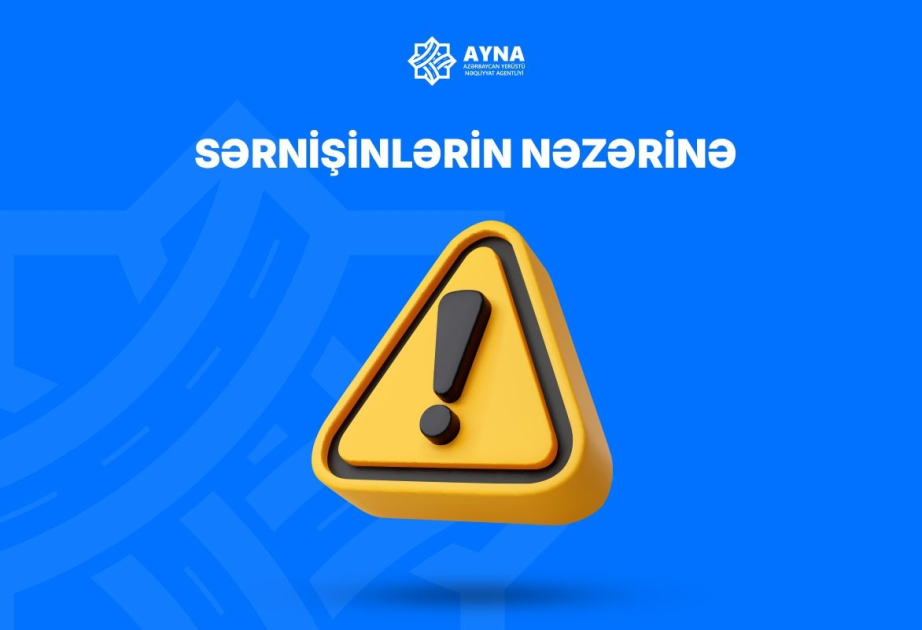 Paytaxtda 172 nömrəli marşrutun hərəkət sxemi müvəqqəti dəyişdirilir
