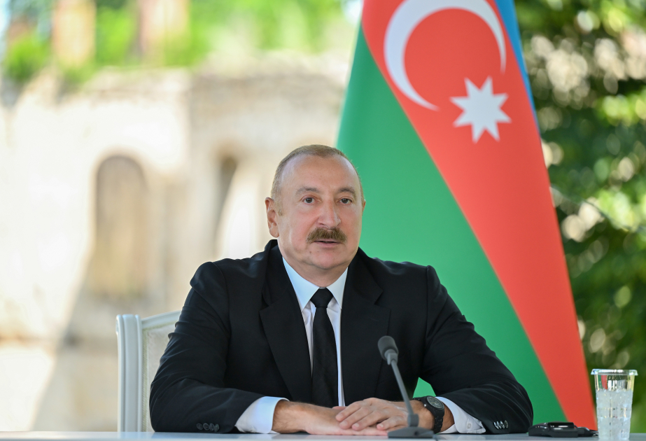 Prezident İlham Əliyev: Şadam ki, Azərbaycan-Slovakiya əlaqələrinin inkişafı uğurla gedir VİDEO