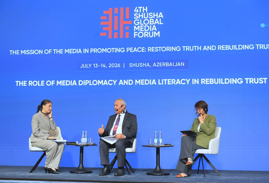 Şuşa Forumunda etimadın bərpasında media diplomatiyası və media savadlılığının rolu müzakirə olunub VİDEO