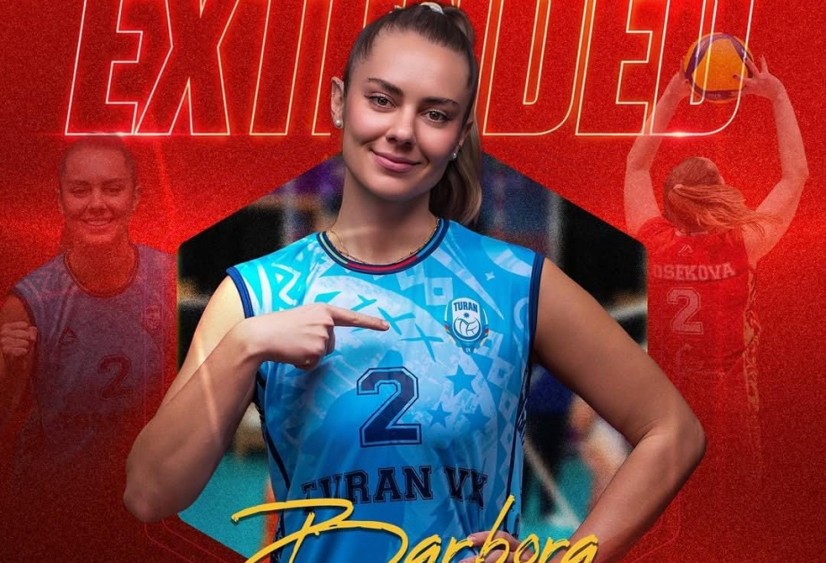 Azərbaycan klubu slovakiyalı voleybolçu ilə yeni müqavilə imzalayıb