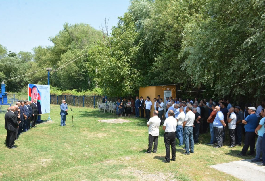 Tərtərin Qapanlı kəndində 250-yə yaxın sakinin su təminatı yaxşılaşdırılıb