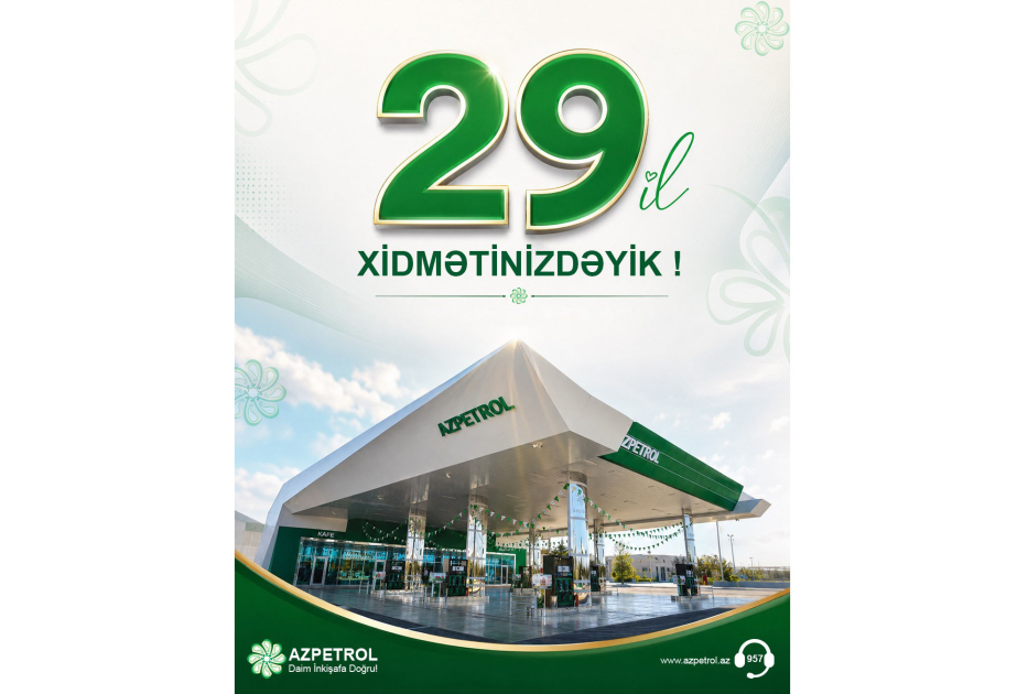 “Azpetrol” şirkəti 29 yaşını qeyd edir