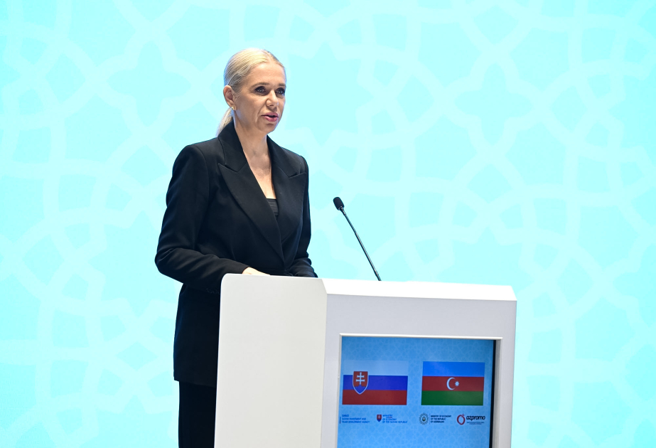 وزيرة الاقتصاد السلوفاكية: أذربيجان شريك رئيسي لسلوفاكيا ومورد موثوق للطاقة