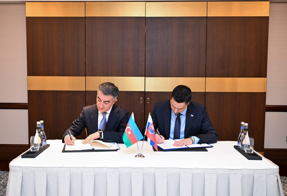Antiinhisar və İstehlak Bazarına Nəzarət Dövlət Agentliyi ilə Slovakiyanın Standartlaşdırma, Metrologiya və Sınaq İdarəsi anlaşma memorandumu imzalayıb