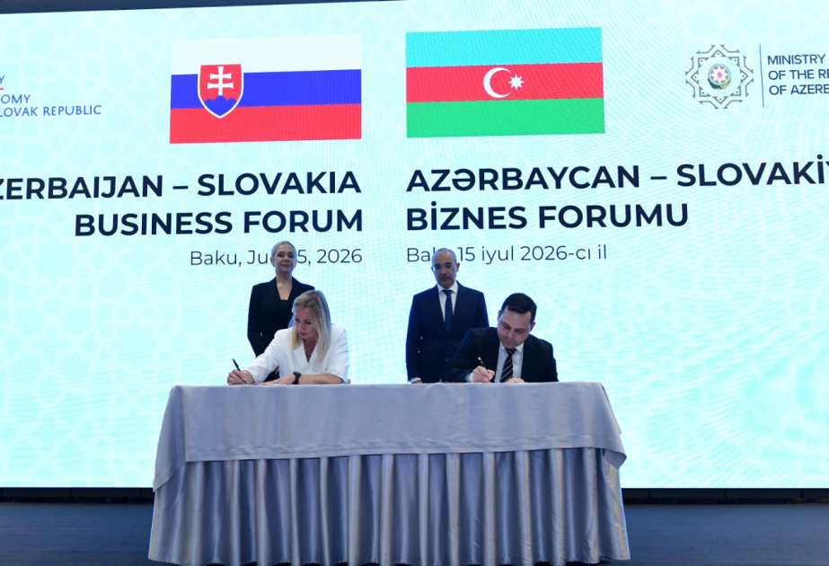 Un mémorandum de coopération signé entre l'Office du tourisme d'Azerbaïdjan et « Slovakia Travel » VIDEO