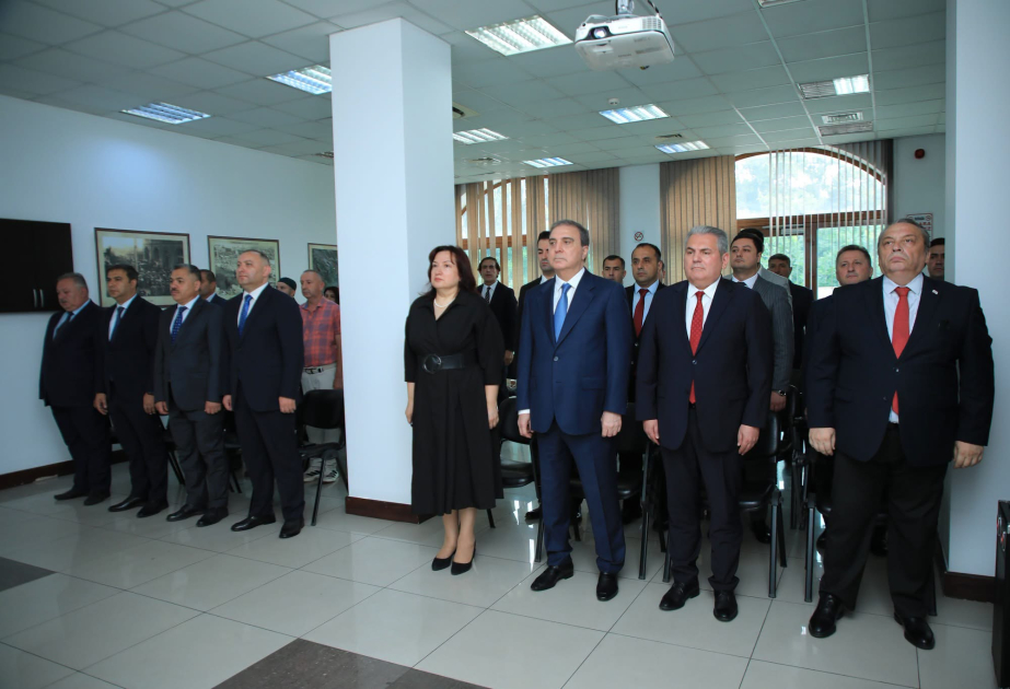 Gəncədə Türkiyə şəhidlərinin xatirəsi anılıb