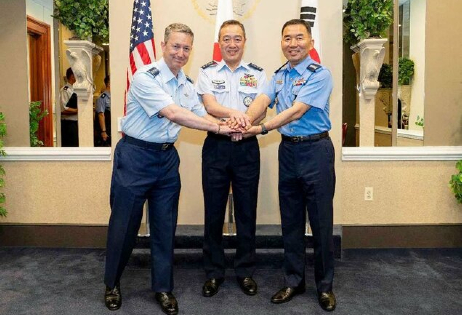 US, Japanese, S.Korean military chiefs reaffirm trilateral cooperation over North Korea