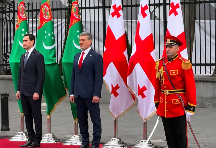 Türkmənistan Prezidenti Gürcüstanda səfərdədir