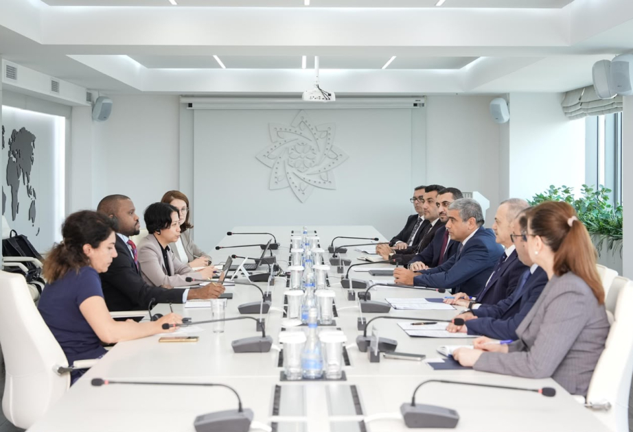 Azerbaijani Labor Minister meets with IMF delegation