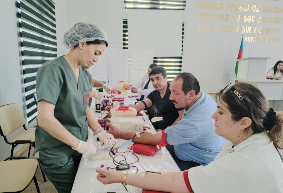 “Talassemiyasız həyat naminə”: Göygöldə qanvermə aksiyası keçirilib
