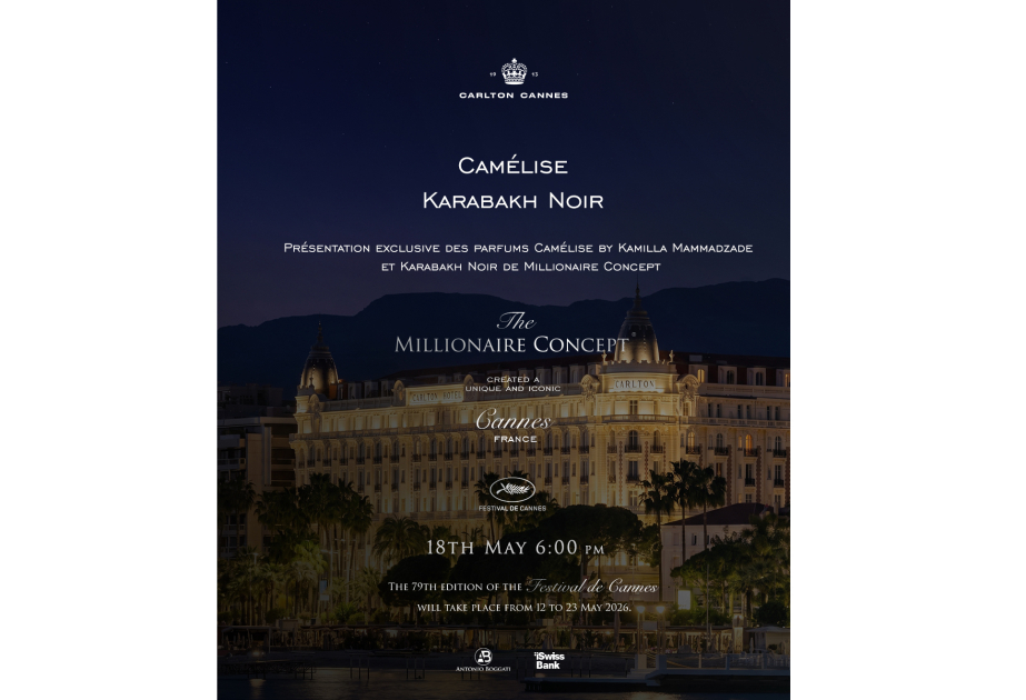 ®  Millionaire Concept unveiled its prestigious “Camélise” and “Karabakh Noir” haute perfumery collections in Cannes, France
