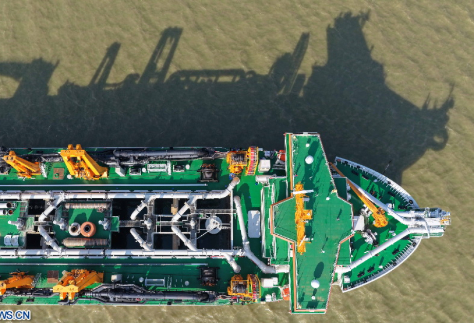 China nimmt neues Großbaggerschiff „Junguang“ in Betrieb