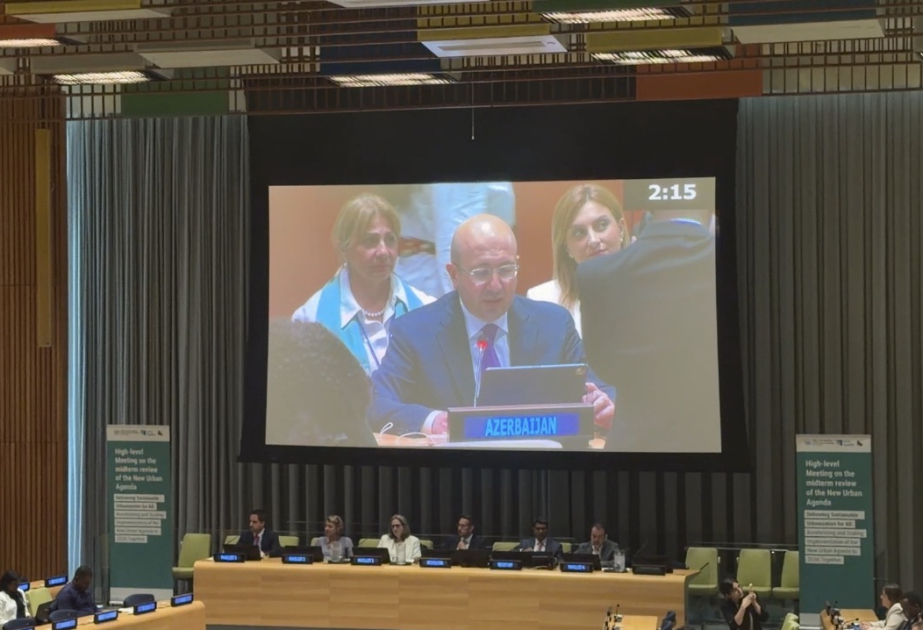 Azerbaijan's experience in providing affordable housing presented at UN