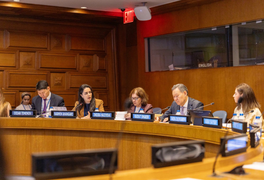 Azerbaijani delegation attends UN events