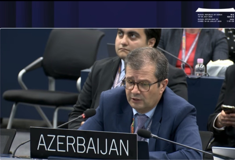 Azərbaycan UNESCO Dünya İrs Komitəsində mədəni irsin qorunması üzrə öhdəliklərini bir daha təsdiqləyib VİDEO