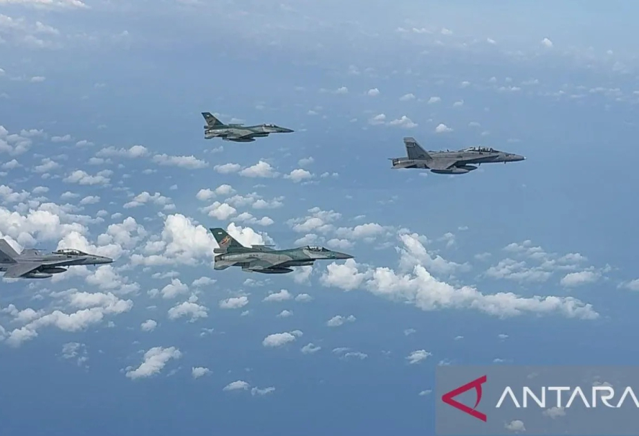 Indonesian, Malaysian air forces conduct joint border patrol