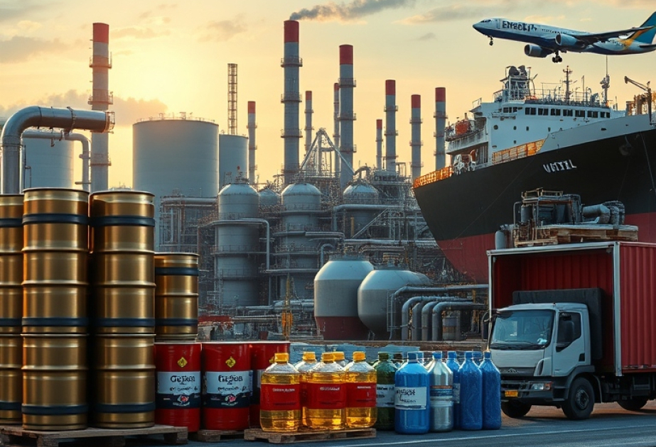 El valor de la producción de productos derivados del petróleo alcanza los 2.903 millones de manats