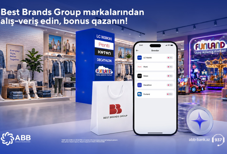 ®  A loyalty programme bringing together LC Waikiki, Koton, Decathlon and other brands is now available in ABB mobile