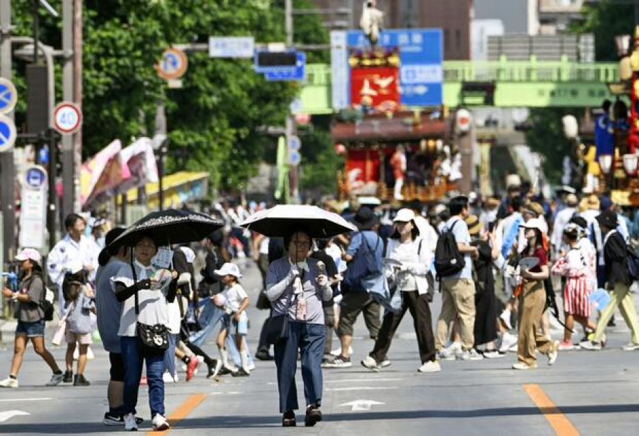 Central Japan cities hit 40 C, officially marking first "kokushobi"