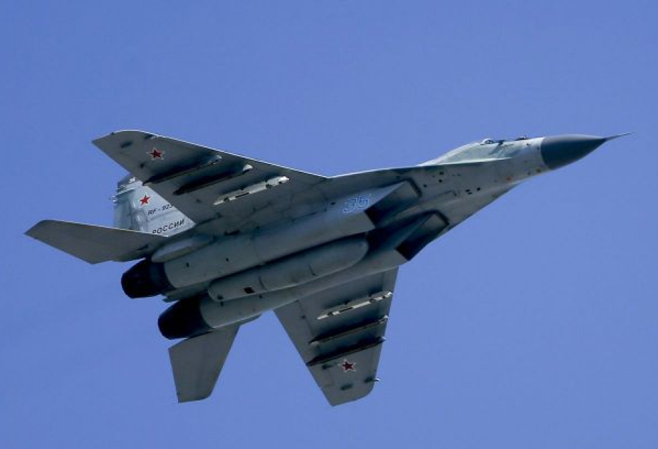Ukrayna hərbçiləri Rusiyanın Kursk aerodromunda MiQ-29 qırıcısını məhv ediblər VİDEO