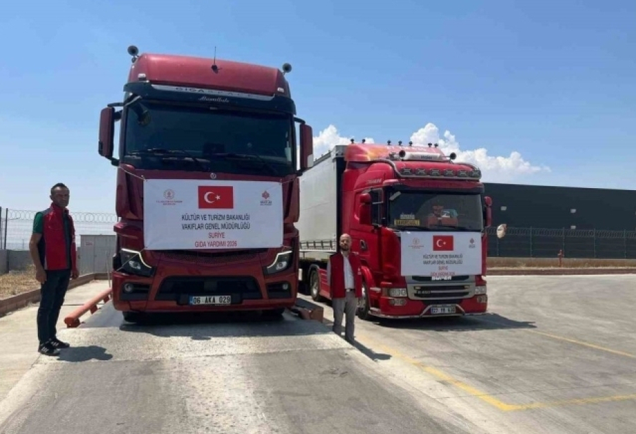 Türkiyə Suriyanın şimal bölgəsinə 30 min ərzaq qutusundan ibarət humanitar yardım göndərəcək