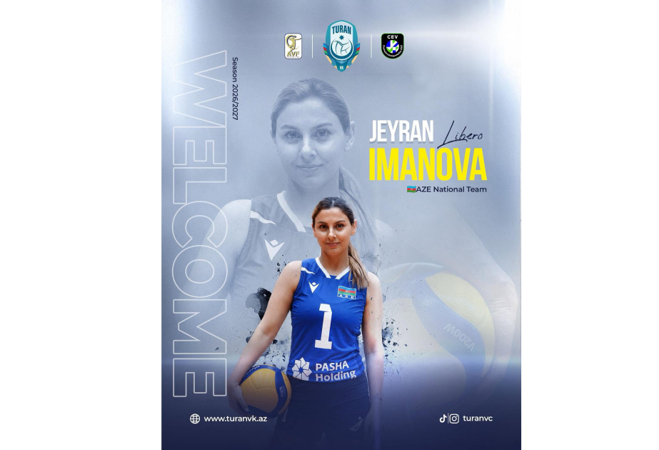 “Turan” klubu Azərbaycan millisinin voleybolçusunu heyətinə qatıb