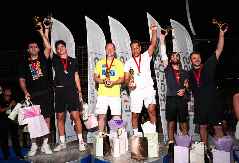 “Sea Breeze”də “DREAM FEST - 2026” ərəfəsində “Crocus Fitness Padel Cup” turniri keçirilib