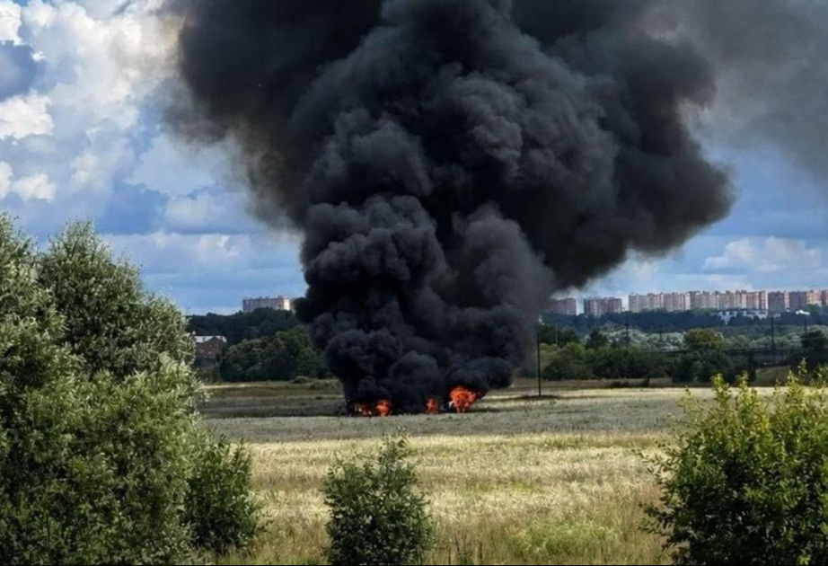 Учебно-боевой самолет потерпел аварию в Московской области