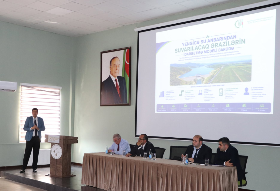 Qəbələdə torpaqların konsolidasiyası ilə bağlı pilot layihə icra olunacaq