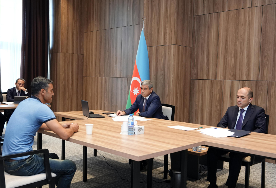 Nazir Anar Əliyev Zəngilanda vətəndaşların müraciətlərini dinləyib