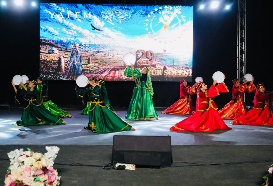 “Sarvan” folklor ansamblı Türk Boyları Mədəniyyət Festivalı günlərində uğurla çıxış edib