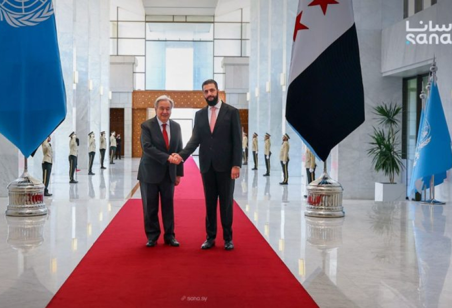 BMT-nin Baş katibi Dəməşqdə Suriya lideri ilə görüşüb