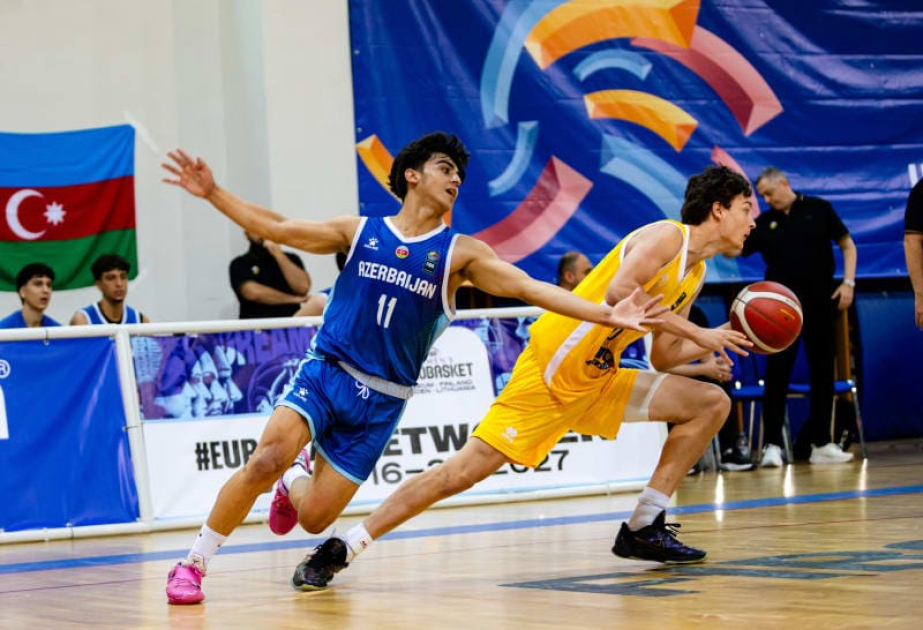 Azərbaycanın U-18 basketbol millisi tarixi qələbə qazanıb